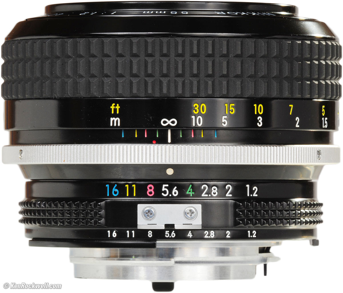 ニコン Nikon NIKKOR 55mm F1.2 Ai 単焦点傷スレは使用に伴いあります