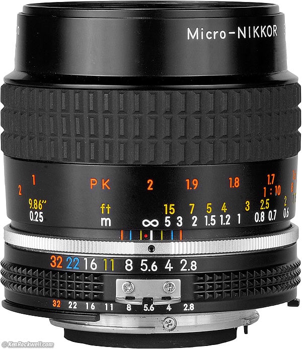 Nikon 55mm f/2.8 Micro-NIKKOR AI-s