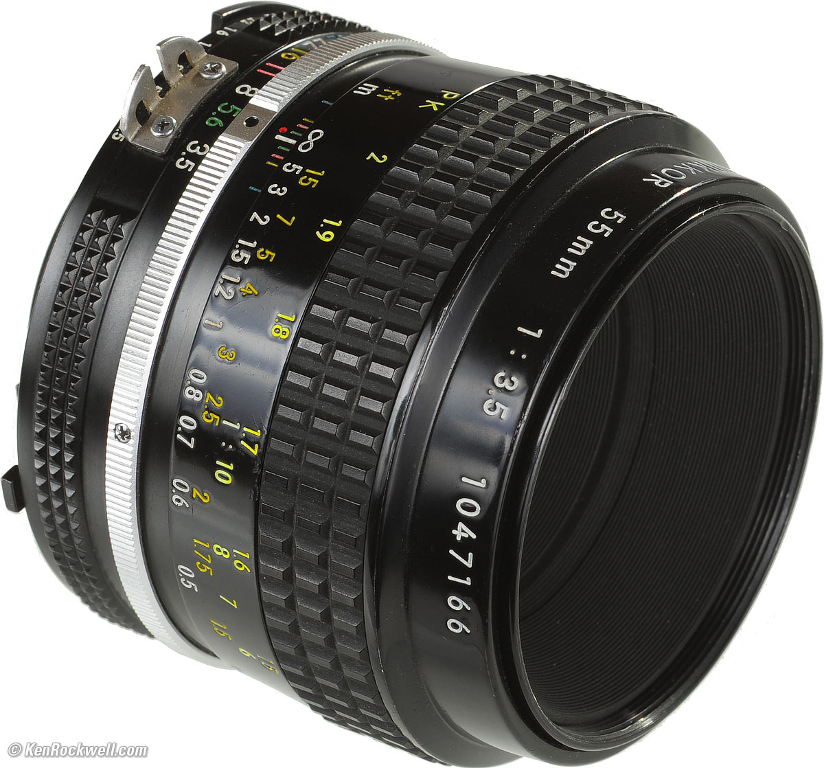 レンズ(単焦点)Nikkor 55mm F3.5 Micro 美品 - レンズ(単焦点)