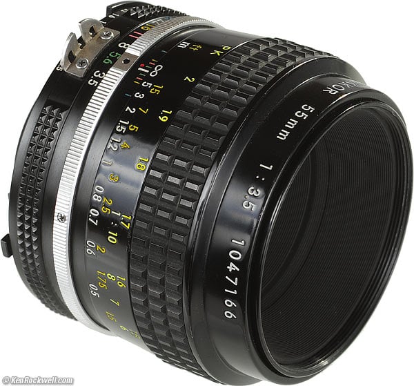 Nikon 55mm f/3.5 Micro AI
