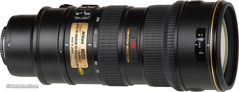 カメラ レンズ(ズーム) Nikon 70-200mm f/2.8 VR Review