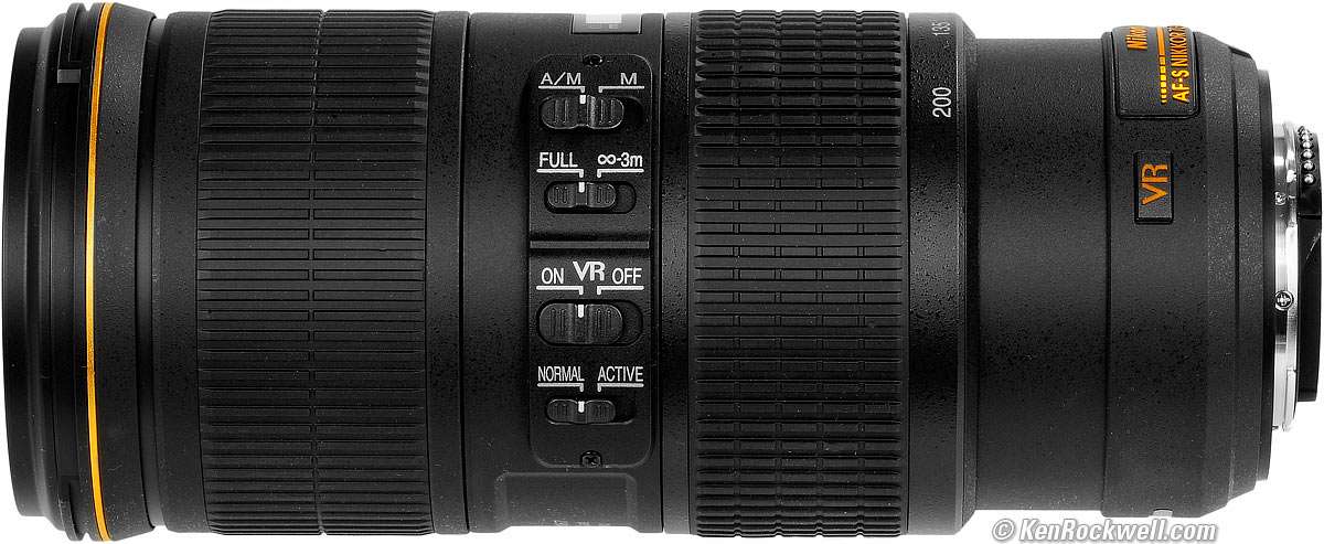 Nikon AF-S 70-200mm F4 G ED VR《純正三脚座つき》