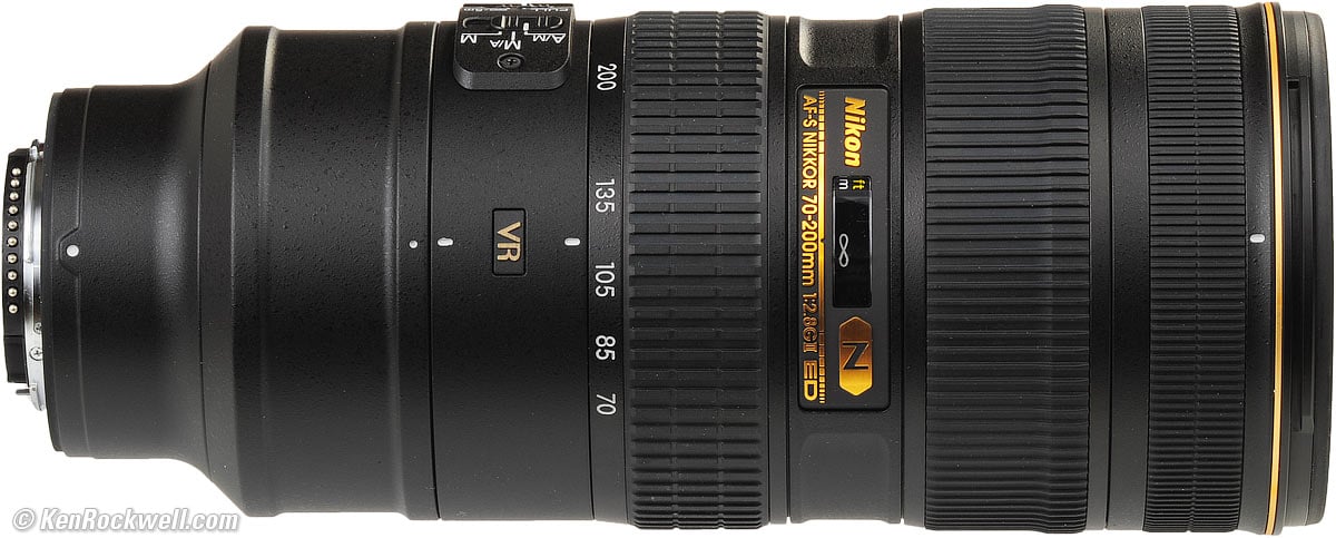 Nikon AF-S 70-200mm F2.8G VRII-