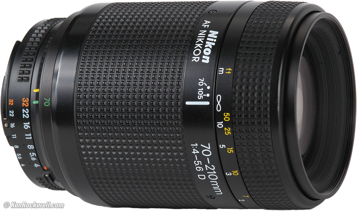 Nikon AF Nikkor 70-210mm f/4 - レンズ(単焦点)