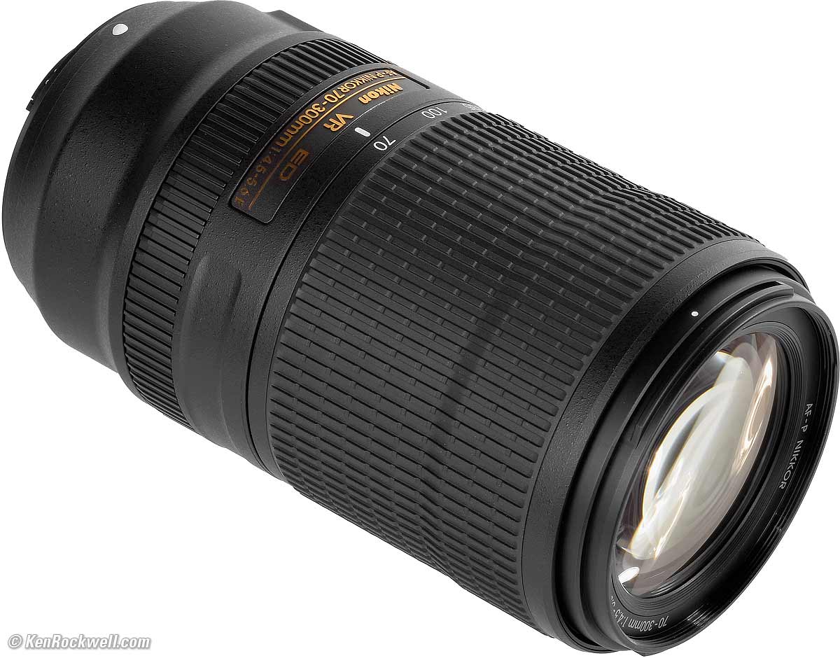 Lente Nikon AF-P NIKKOR 70-300mm f/4.5-5.6E ED VR