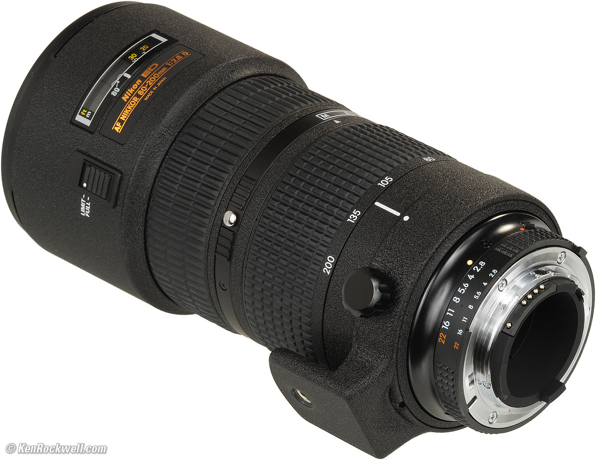 Nikon AF Nikkor 80-200mm F2.8 ED