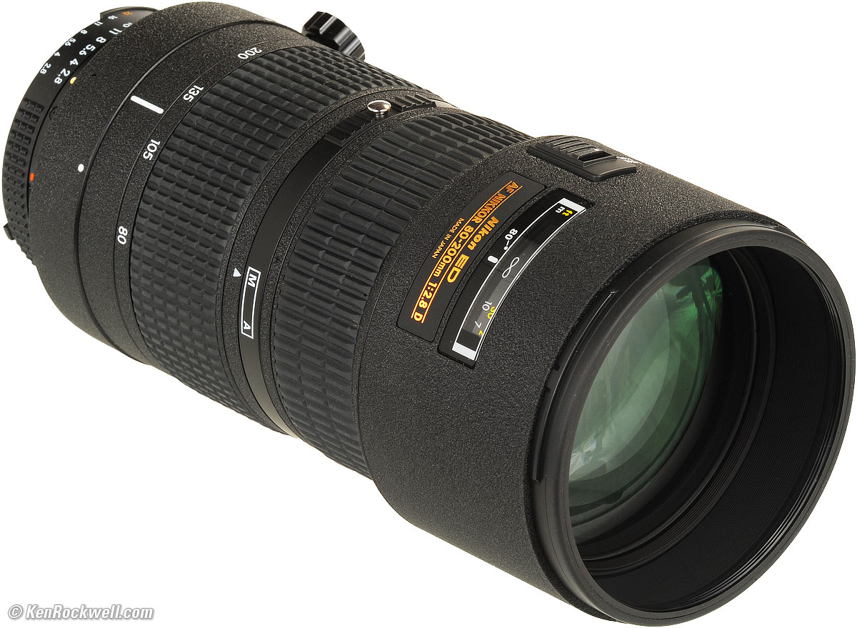 Nikon AF Nikkor 80-200mm f/2.8 D