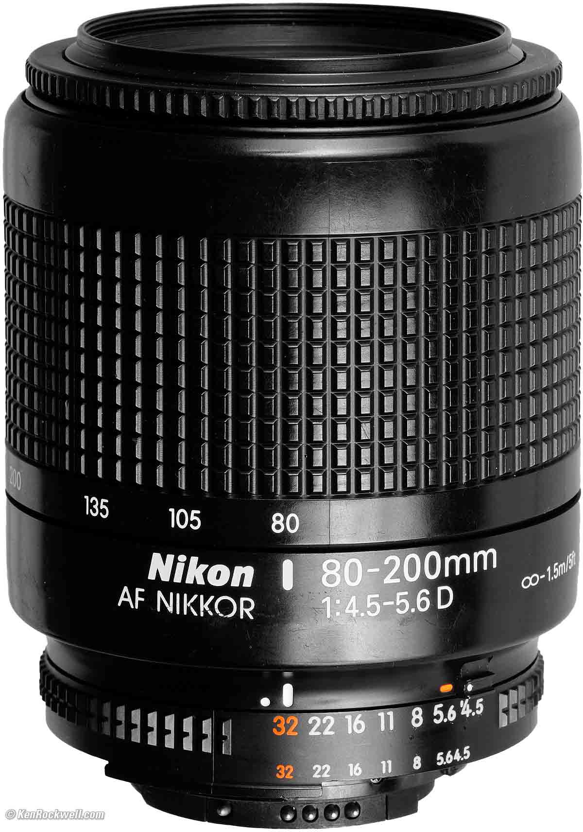 Nikon NIKKOR ED 80-400mm F4.5-5.6D レンズ