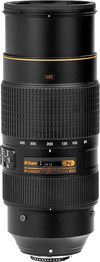 Nikon 80-400 VR G FX
