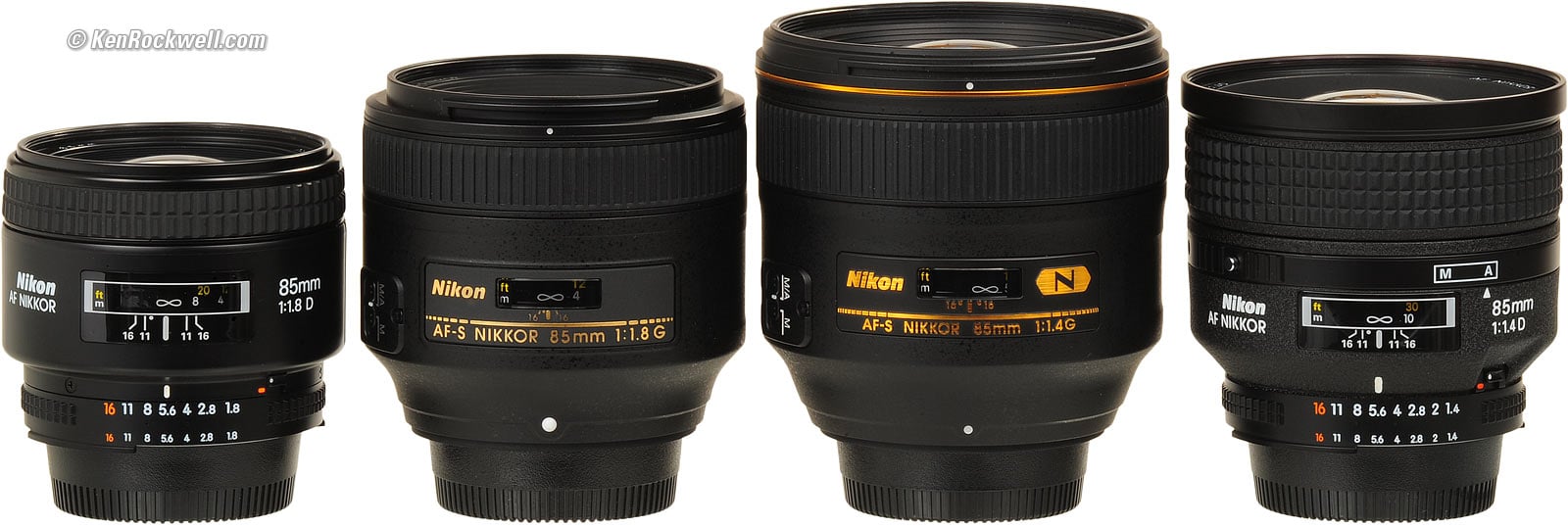 Nikon  85mm F1.8G