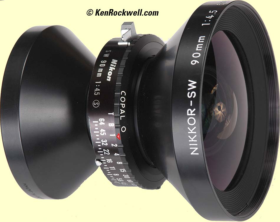 Nikon Nikkor SW 90mm f4.5 S copal O ニコン