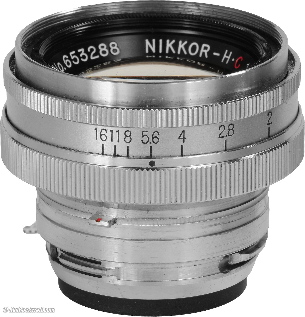 整備済み】Nikon Nikkor H.C 50mm f2 Sマウント - カメラ