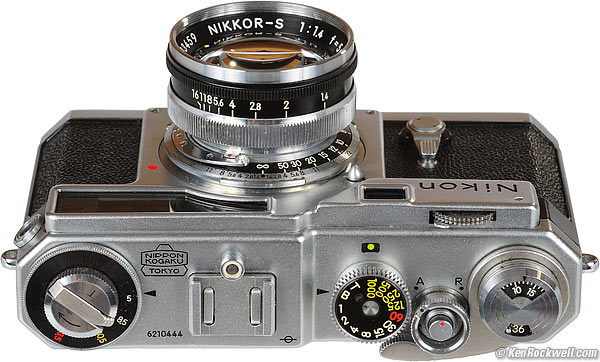 Nikon 5cm f/1.4 on an SP