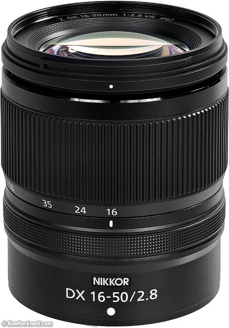 Nikon Z 16-50mm f/2.8 VR DX