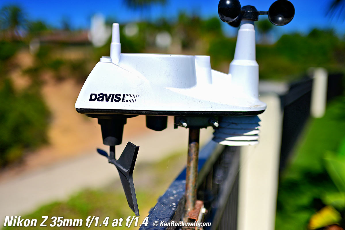 Nikon Z 35mm f/1.4 Bokeh Sample Image File