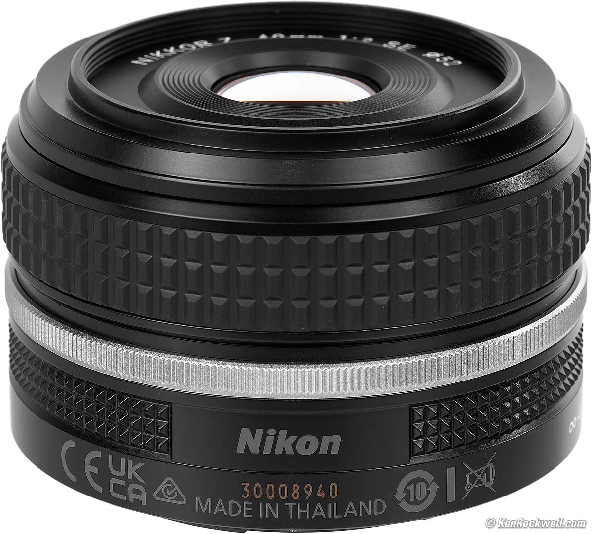Ken Nikon Review 40mm Images Rockwell SE & f/2 by Z Sample