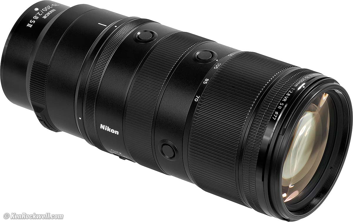 Nikon Z 70-200mm f/2.8 II Review by Ken Rockwell