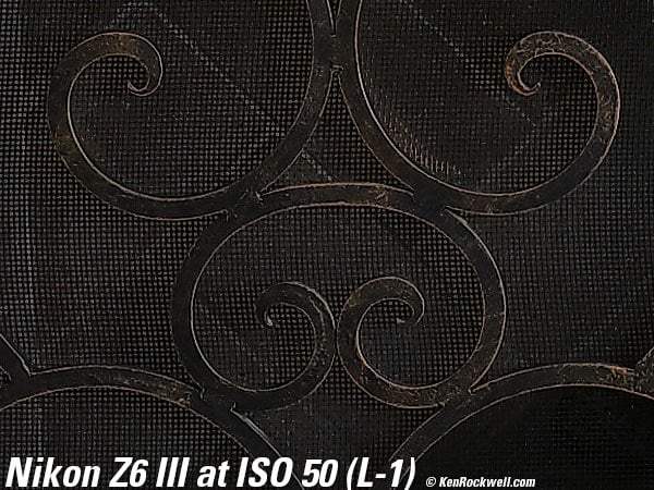 Nikon Z6 III High ISO Sample Image File