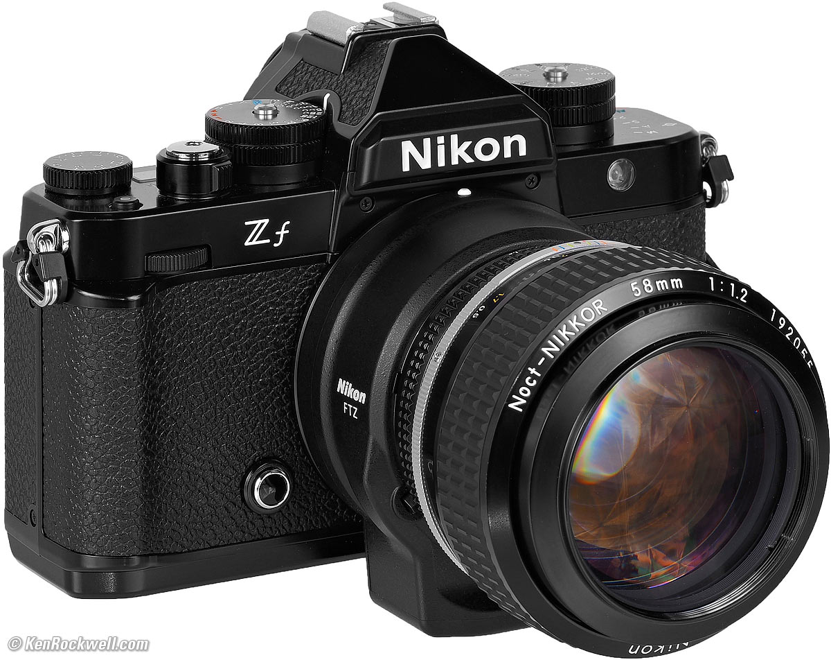Nikon Zf Mirrorless Camera with 40mm f/2 Lens and Accessories Kit