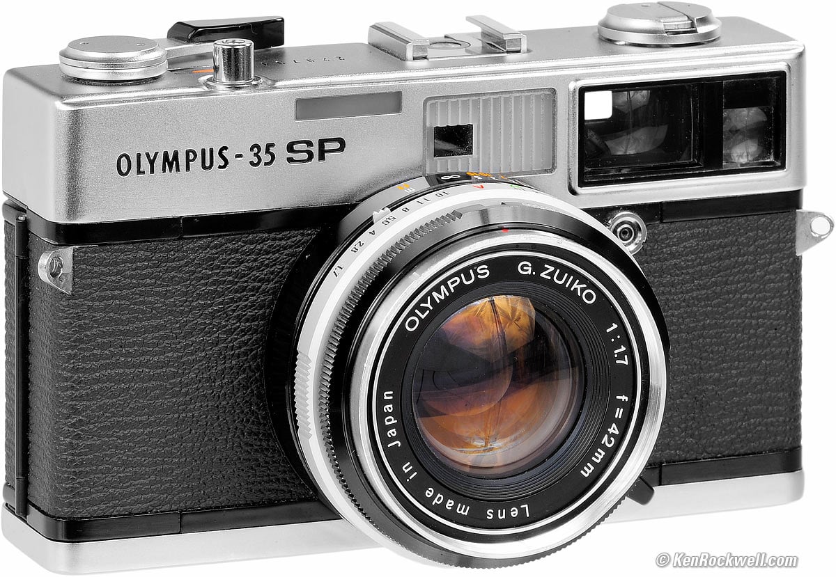 定番の冬ギフト フィルムカメラ SP OLYMPUS-35 フィルムカメラ ...