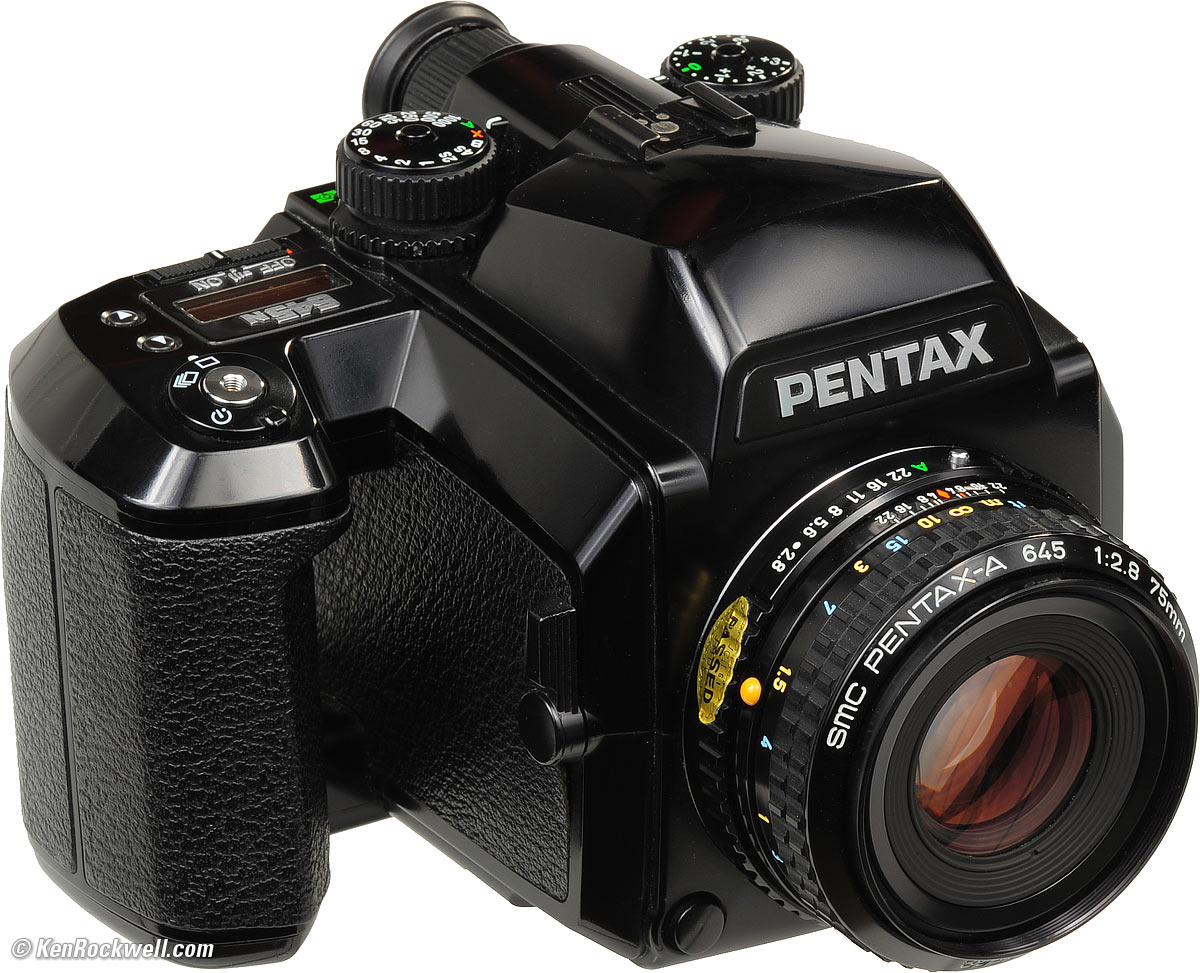 pentax 645 light meter