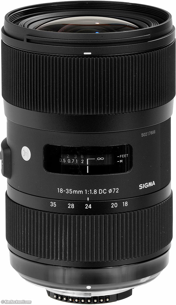 Sigma 18-35mm f/1.8 Review