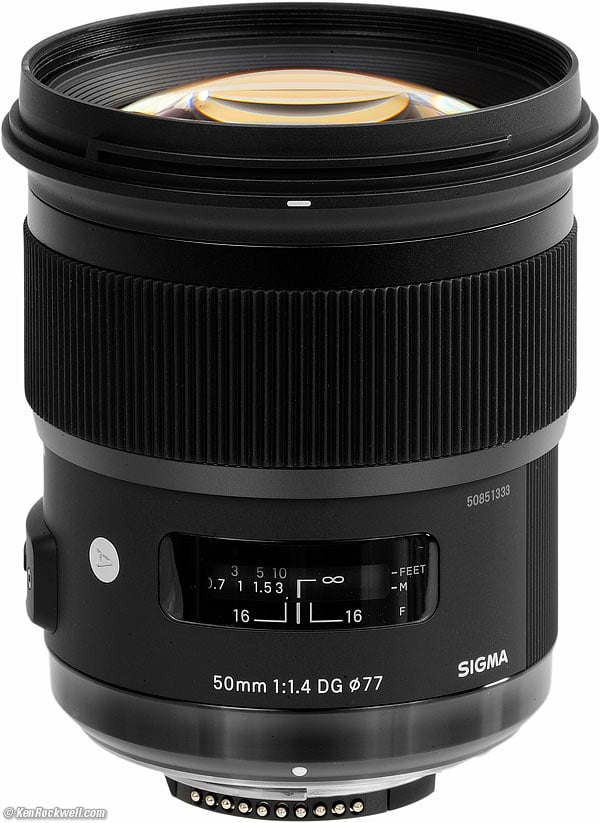 Sigma 50/1.4 ART review