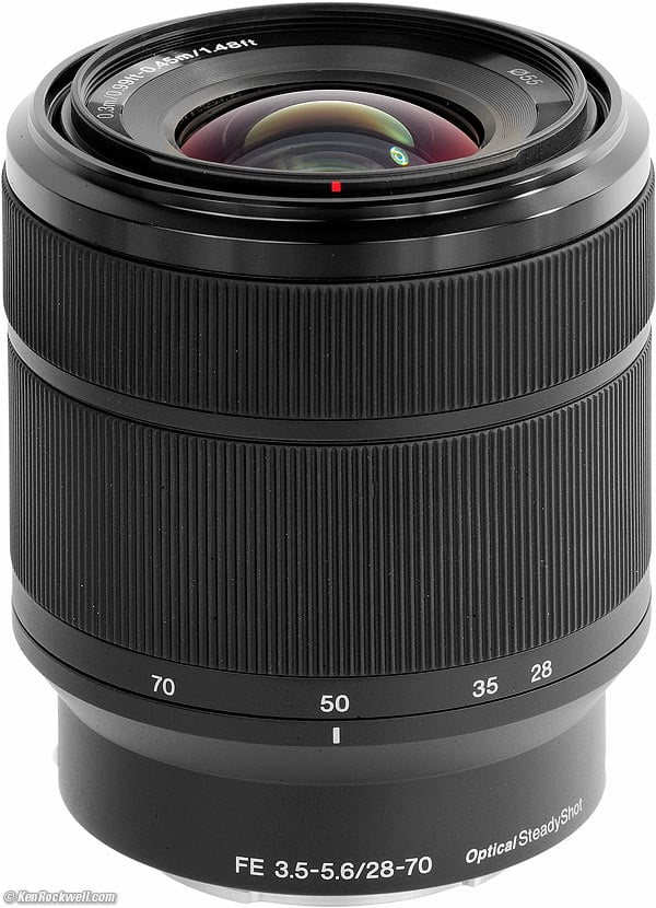 Sony 28-70mm f/3.5-5.6 FE OSS SEL Lens E-Mount for Sony Full Frame Mirrorless 