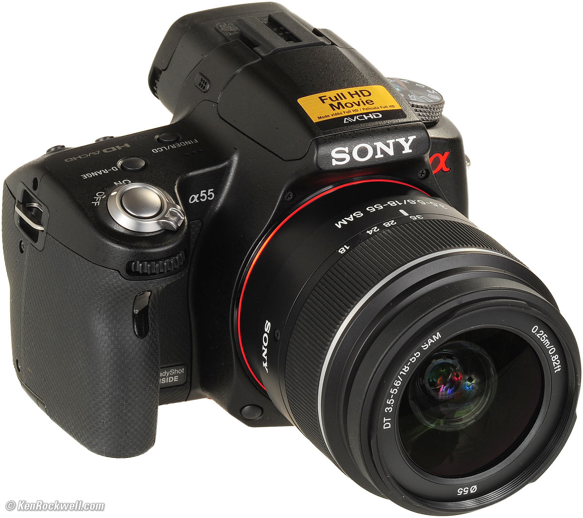 sony a55 camera review