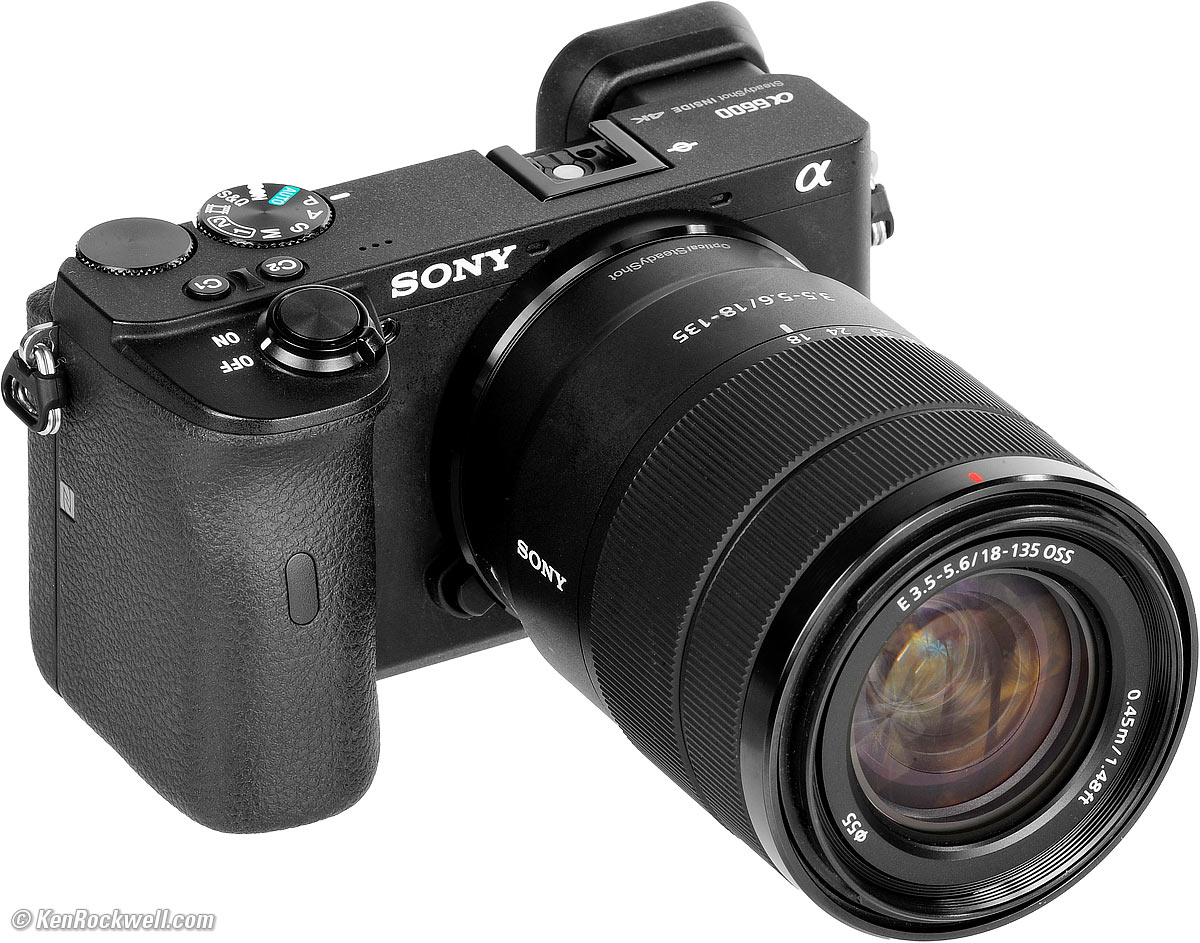 Sony a6600 Mirrorless Camera with 16-55mm Lens Kit B&H Photo
