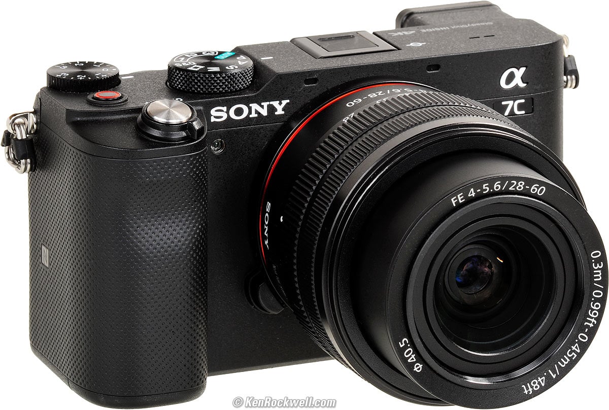 Sony A7c Camera and Sony FE 50mm F1.8 Lens