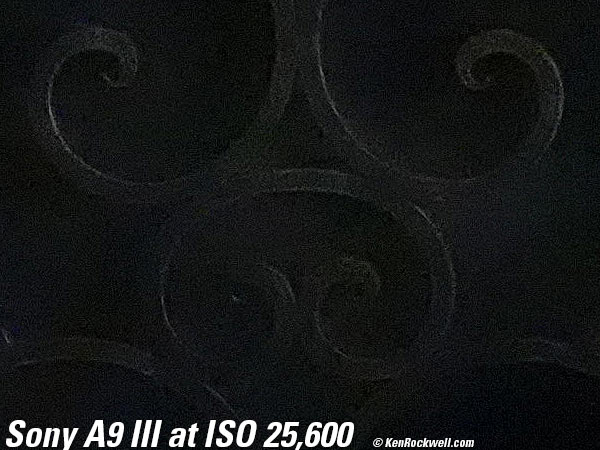 Sony A9 III High ISO Sample Image Files