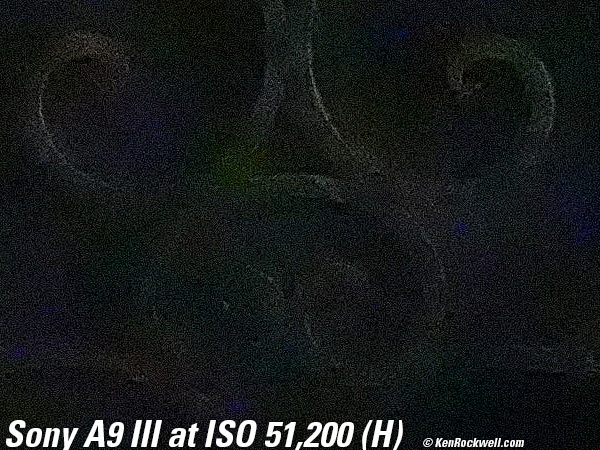 Sony A9 III High ISO Sample Image Files