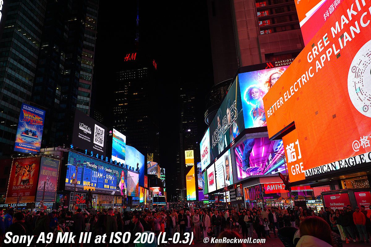 Sony A9 III High ISO Sample Image File