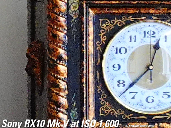 Sony RX10 Mk V High ISO Sample Images