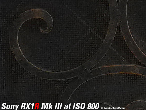 Sony RX1R Mk III High ISO sample image