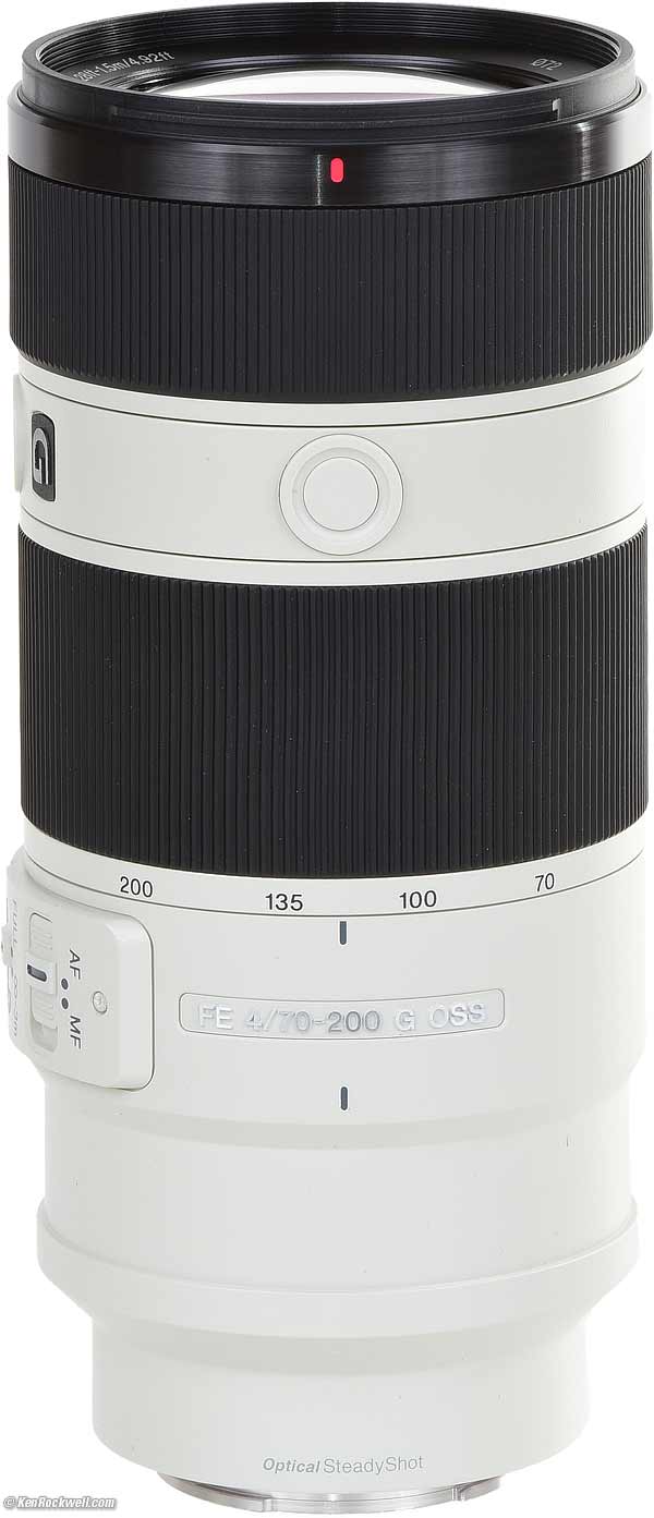 Sony ZV-E10 Camera and Sony FE 70-200mm F4 G Lens