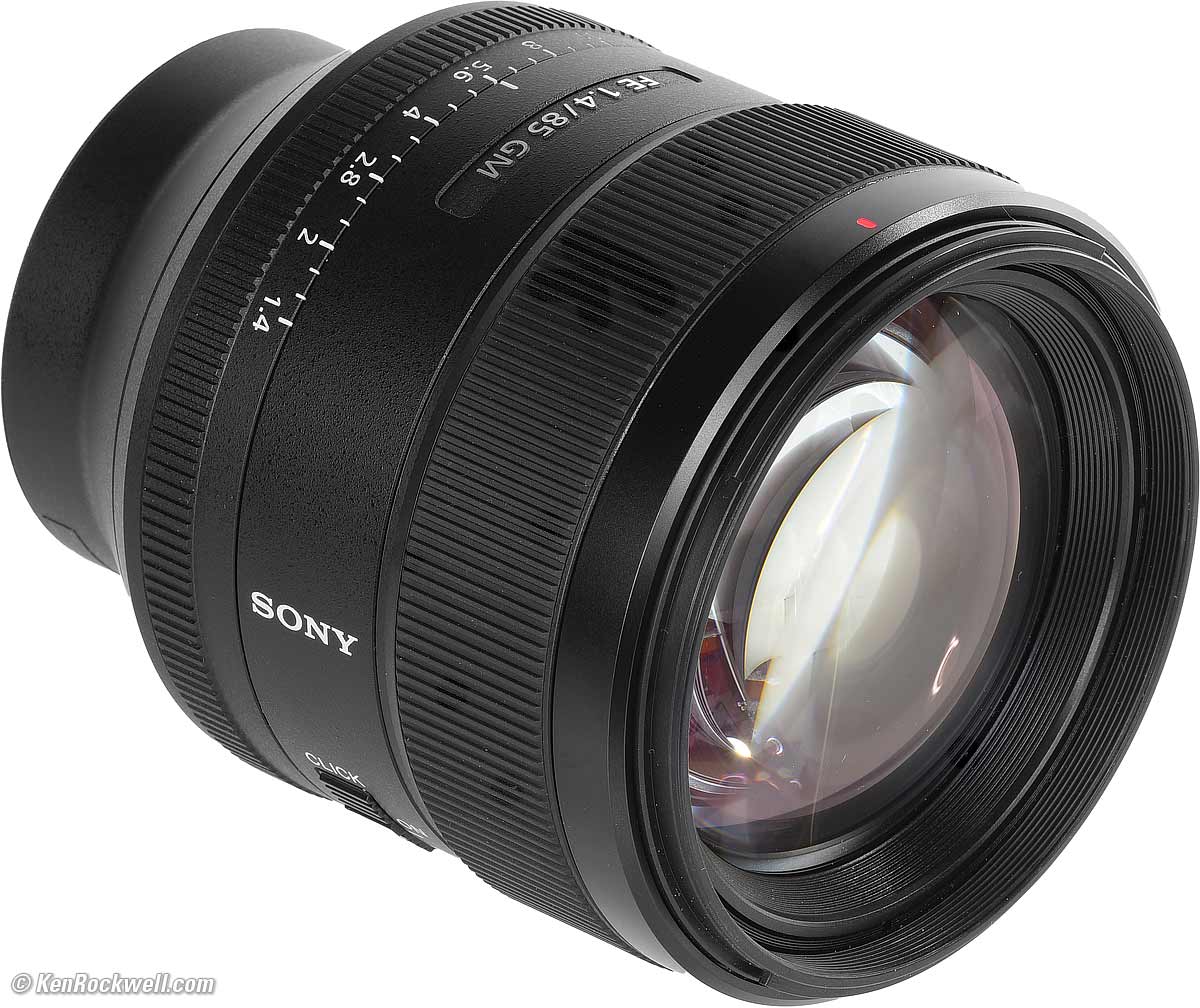 Sony 85mm f/1.4 FE GM