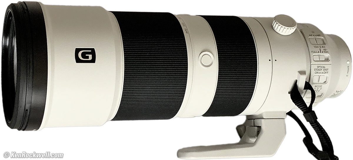 Sony FE 200-600mm f/5.6-6.3 G OSS Lens SEL200600G B&H Photo Video