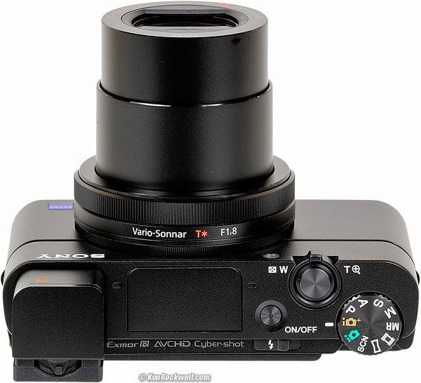 Van Dwars zitten nabootsen Sony DSC-RX100 Mk III Review