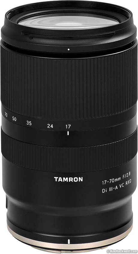 Tamron 17-70mm f/2.8 VC