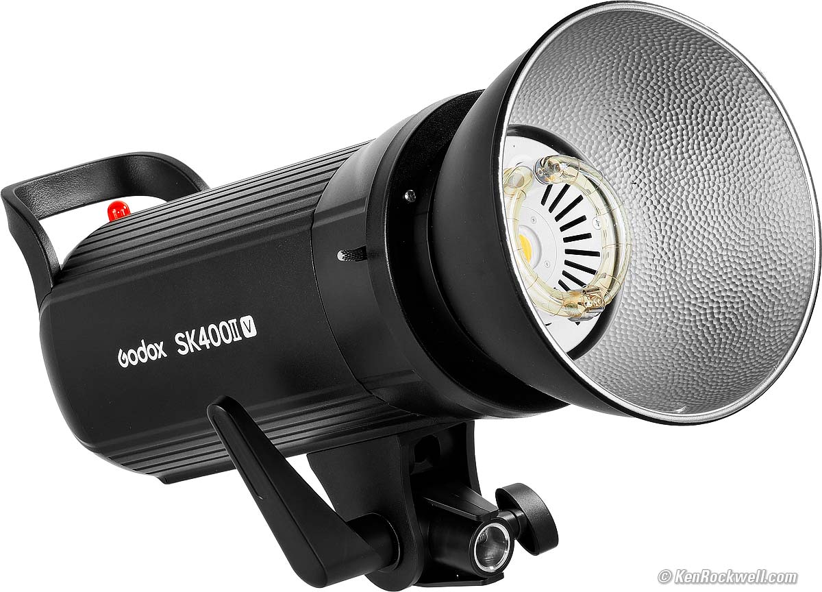 Godox SK400II V Studio Strobe Review & Sample Images by Ken Rockwell