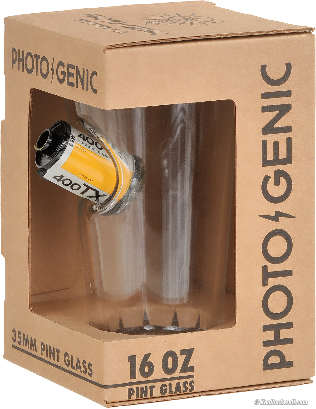 Photogenic Supply 35mm Pint Glass Kodak 400