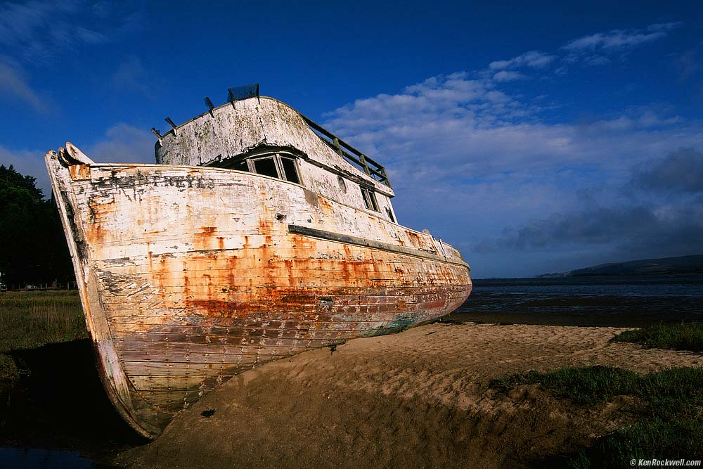 Abandoned Boat, Point Reyes