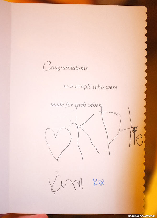 Katie's anniversary card to Noni and Pops, 4:27 PM