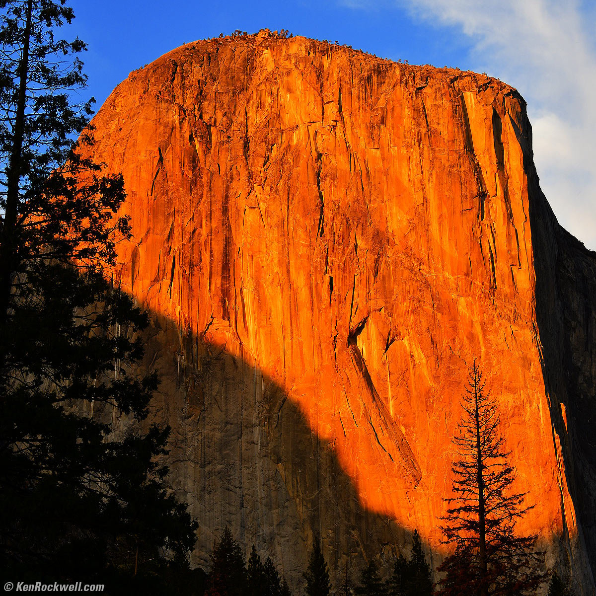El Capitan in Last Light, Yosemite Valley
