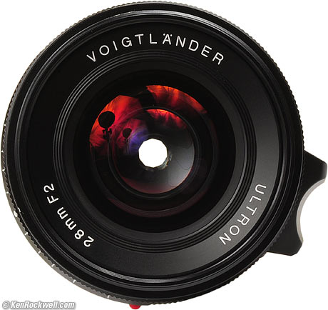 Voigtlander 28mm f/2 Ultron.