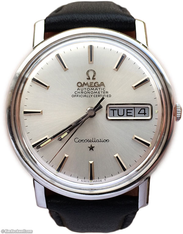 omega constellation day date automatic