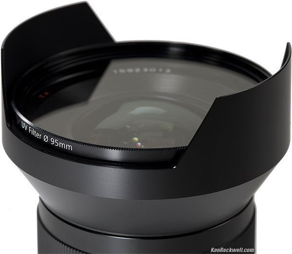 Zeiss 15mm f/2.8 with 95mm filter